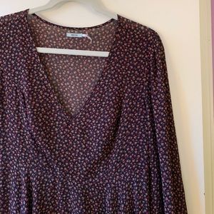 Kimchi blue/Urban Outfitters floral sleeve dress